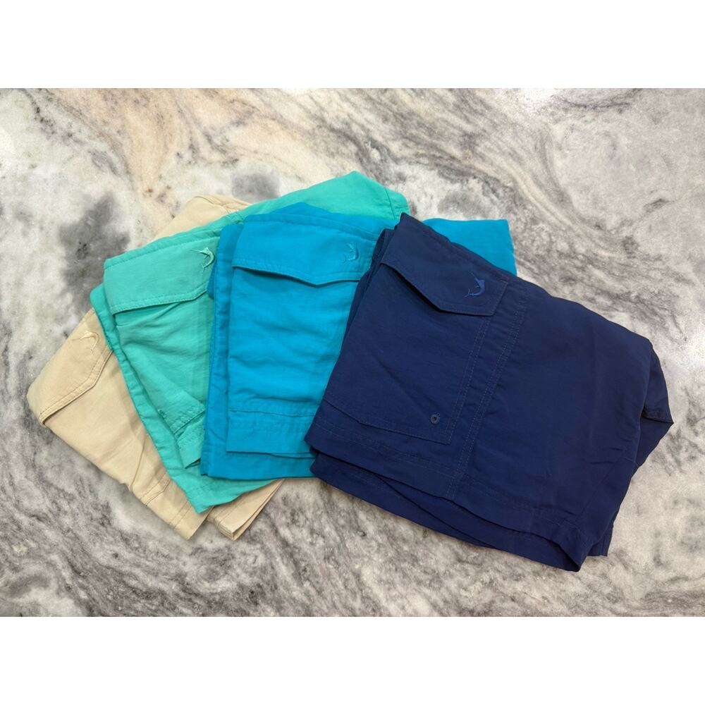 Reel Legends Sandbar Hybrid Boating Fishing Dri-Fit Cargo Shorts SZ34 - x4 Pairs